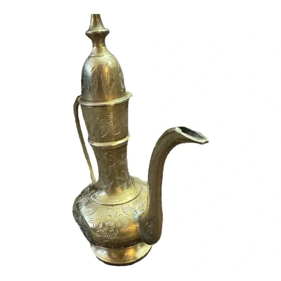 Vintage Brass Tea Kettle - Picture 6 of 11